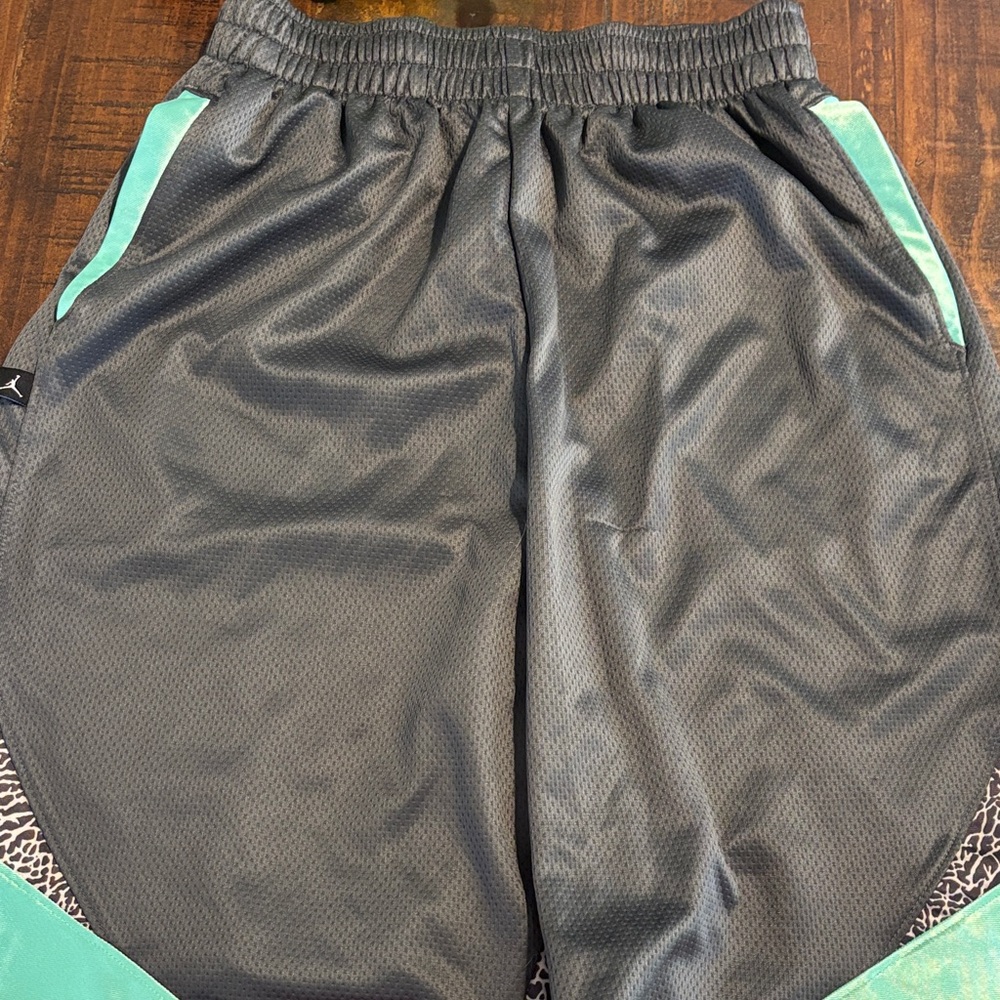 Adult Athletic Shorts Set - Gray, Purple, Yellow - Picture 2 of 10